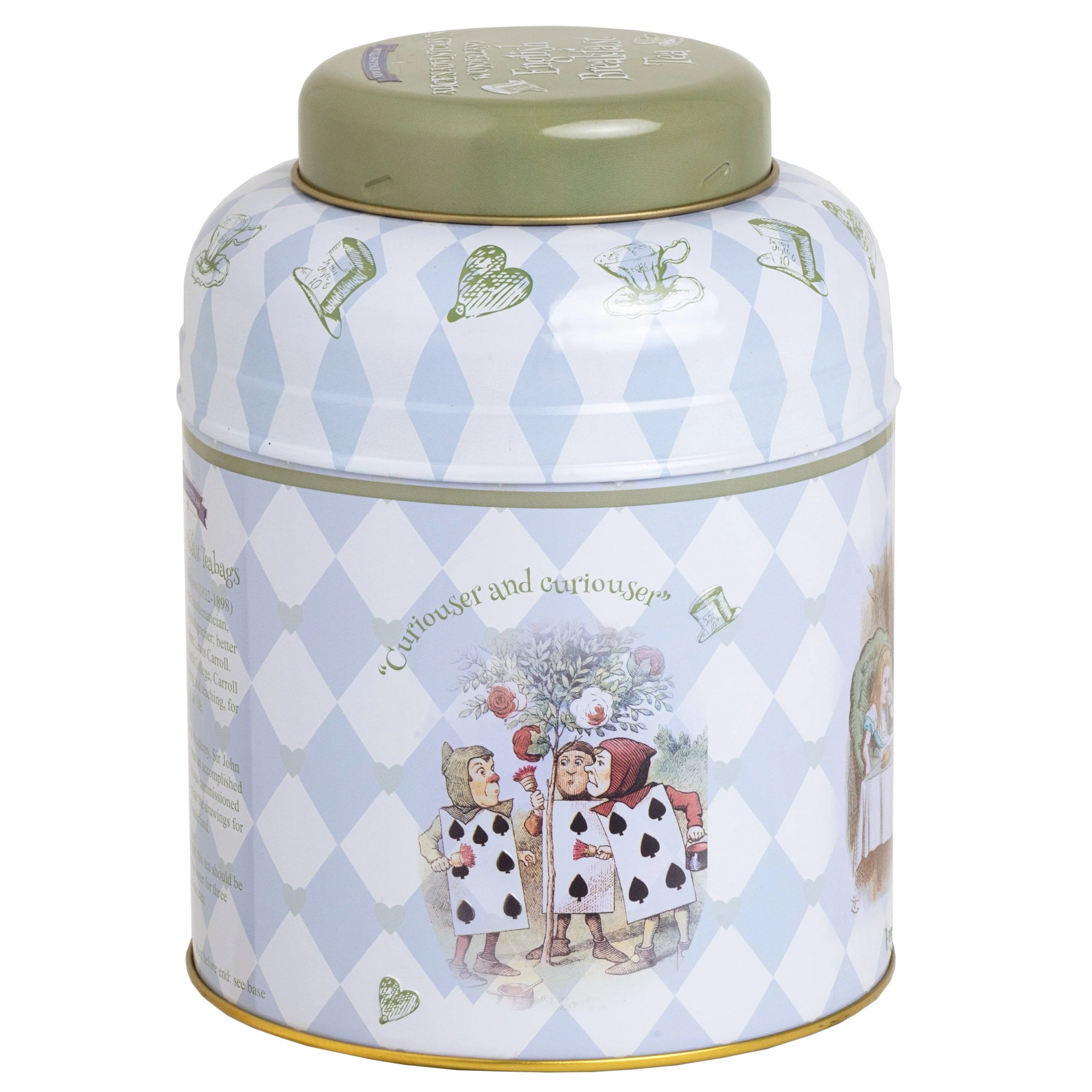 Alice In Wonderland Tea Caddy - Image 4