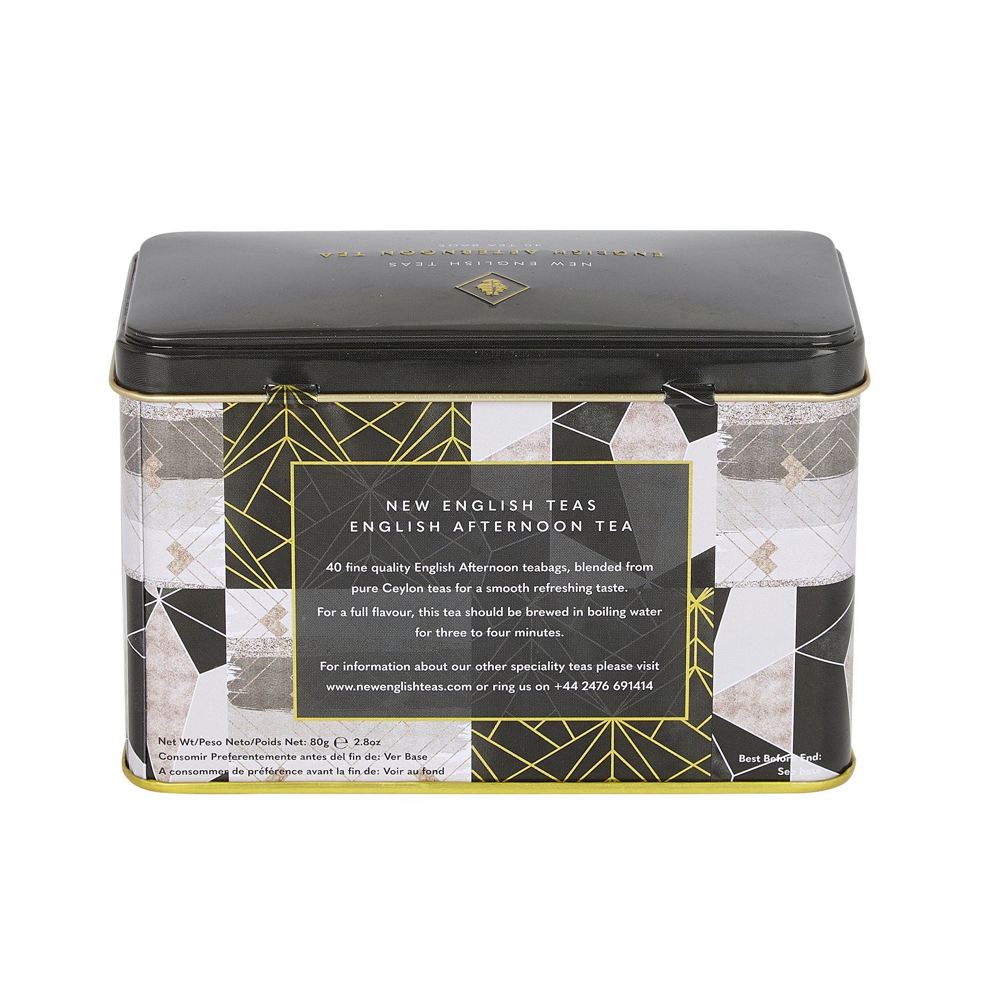 Art Deco Classic Tea Tin - Image 6