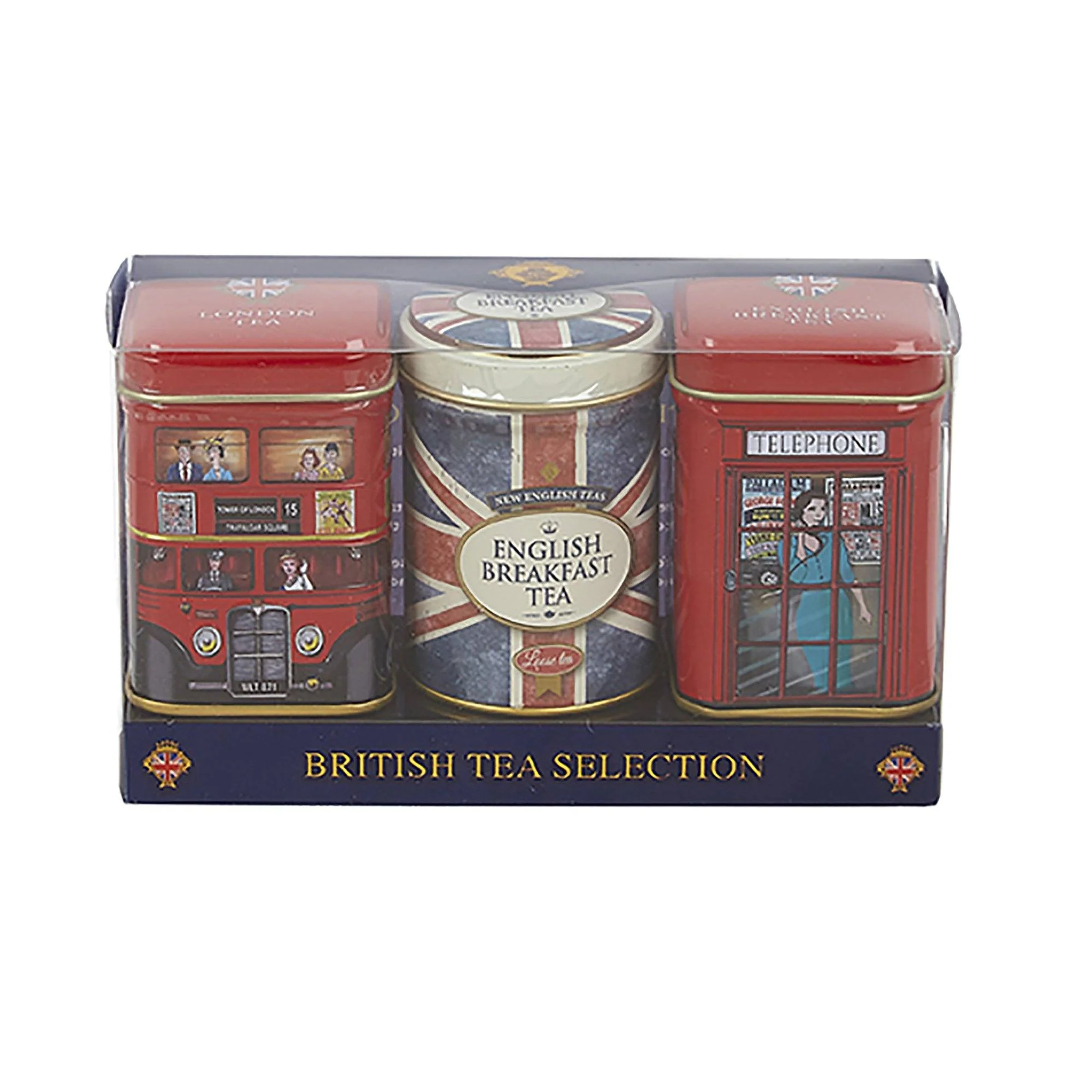 Best Of British Mini Tea Tin Set of 3 - Image 3