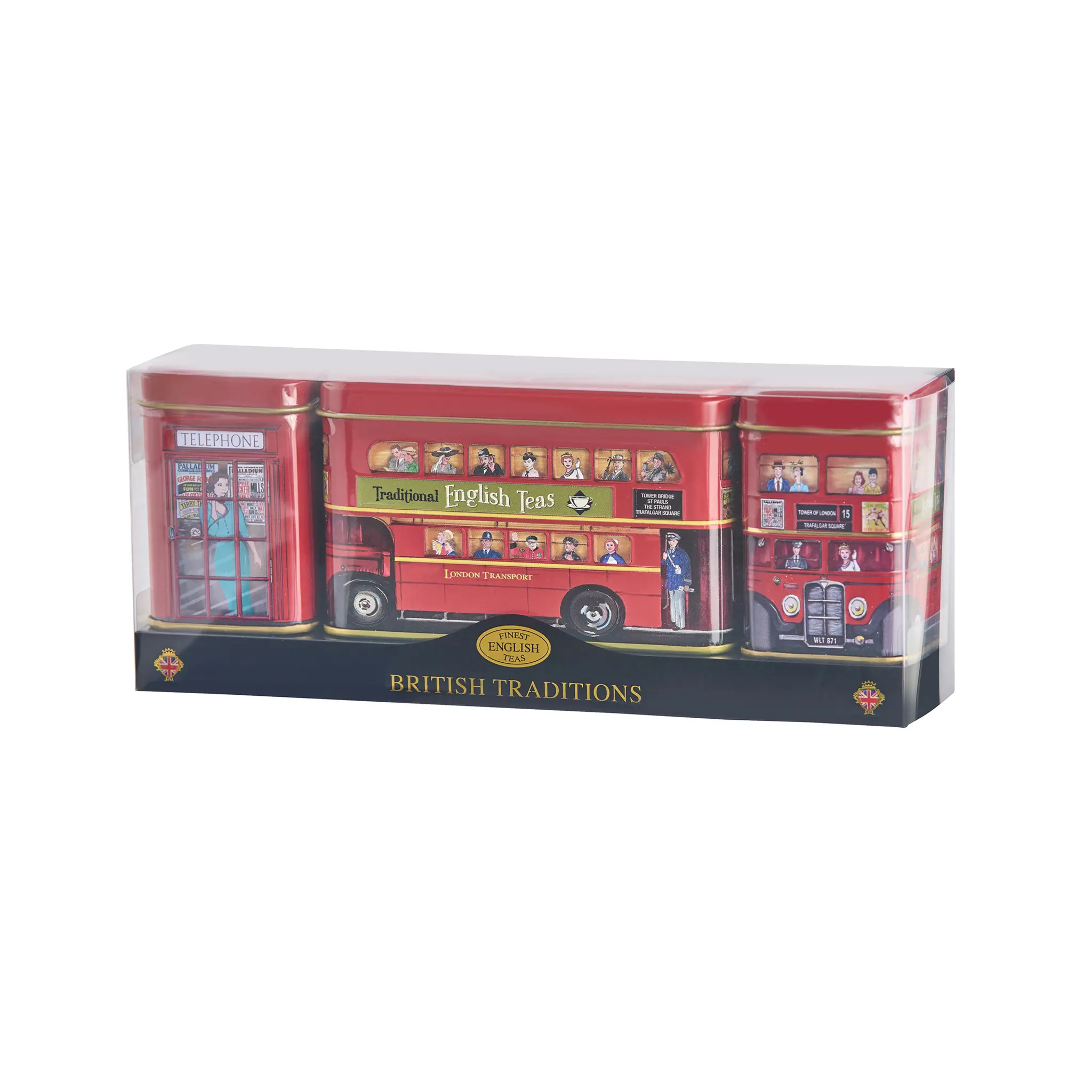 Best Of British Mini Tea Tin Set of 3 - Image 4