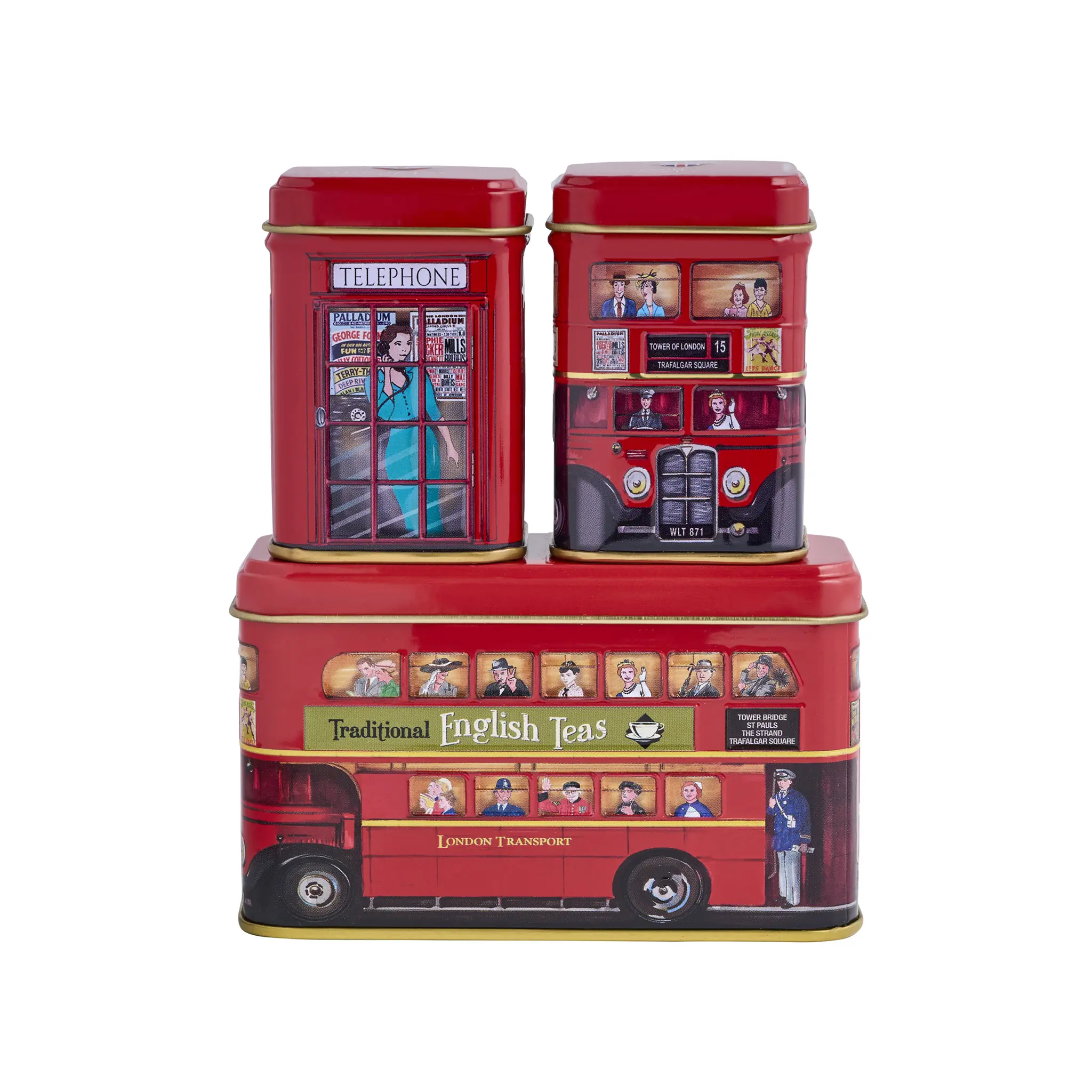 Best Of British Mini Tea Tin Set of 3 - Image 8