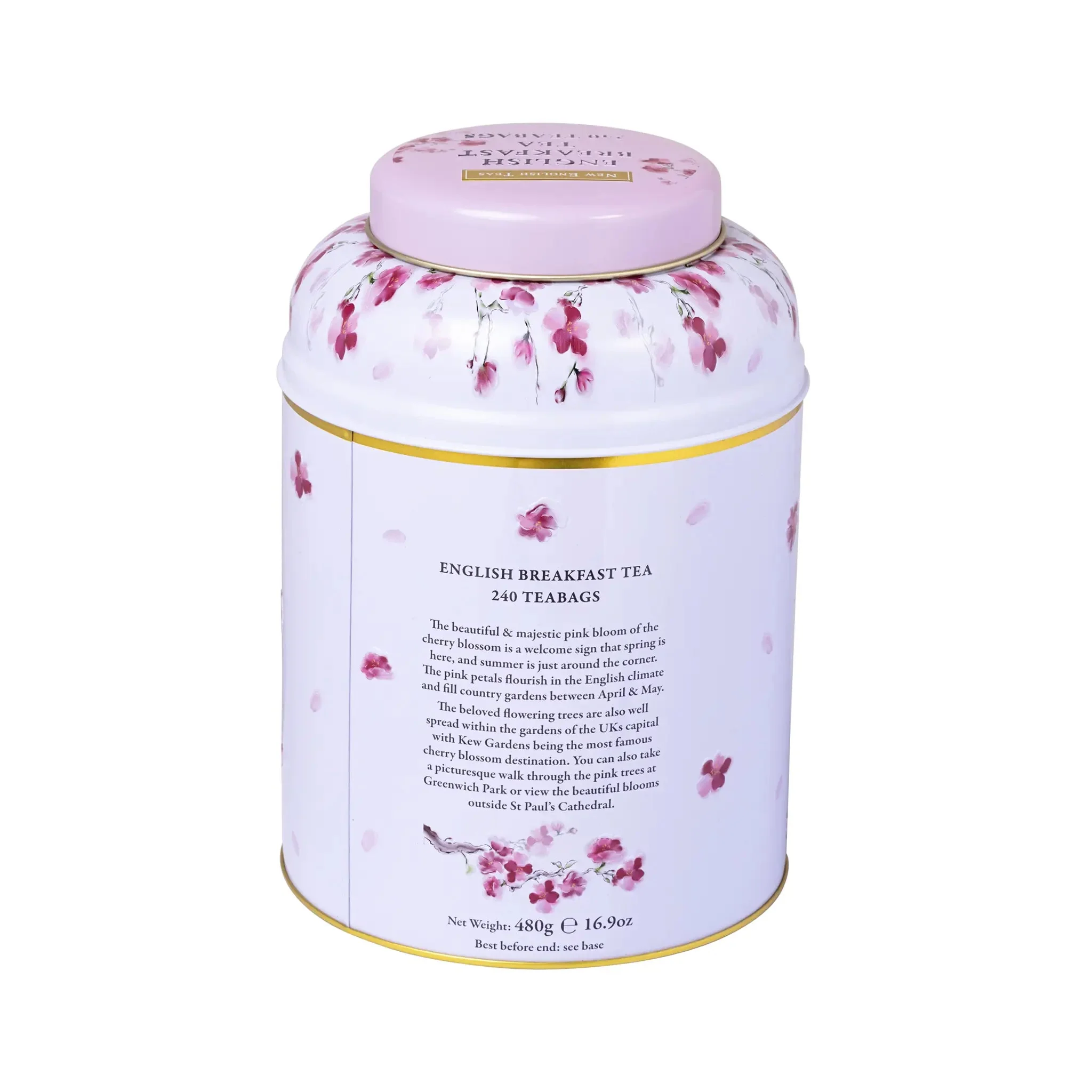 Cherry Blossom Deluxe Tea Caddy - Image 5