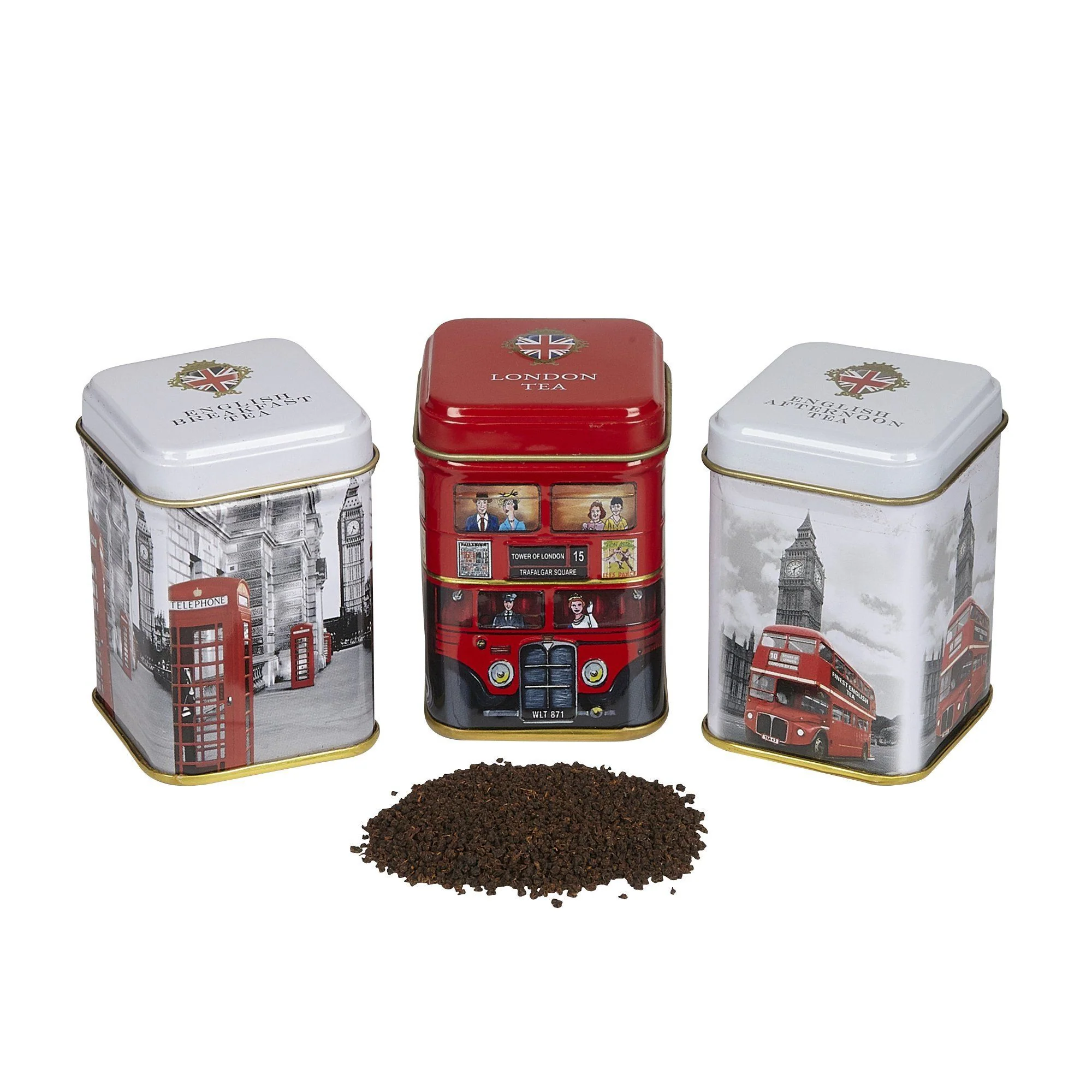 Best Of British Mini Tea Tin Set of 3 - Image 4