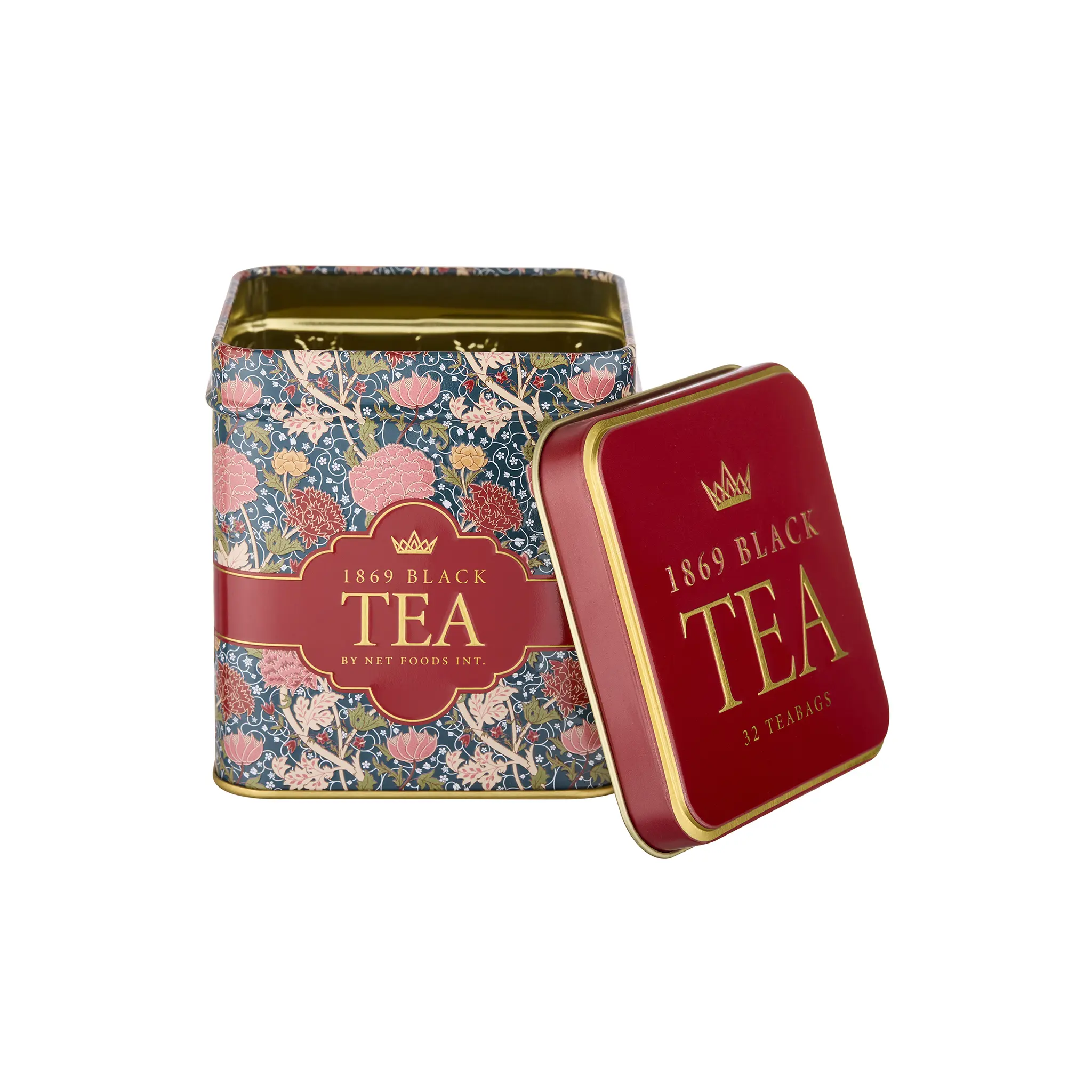 Tapestry Square Tea Tin - Image 4