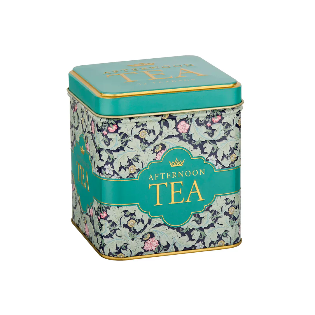 Tapestry Square Tea Tin Set - Image 3