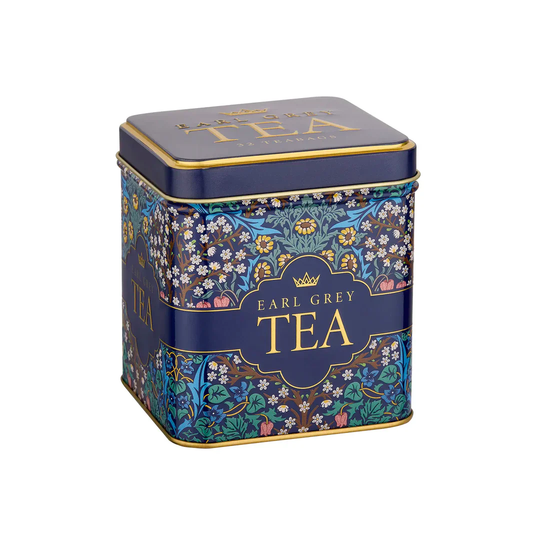 Tapestry Square Tea Tin Set - Image 4