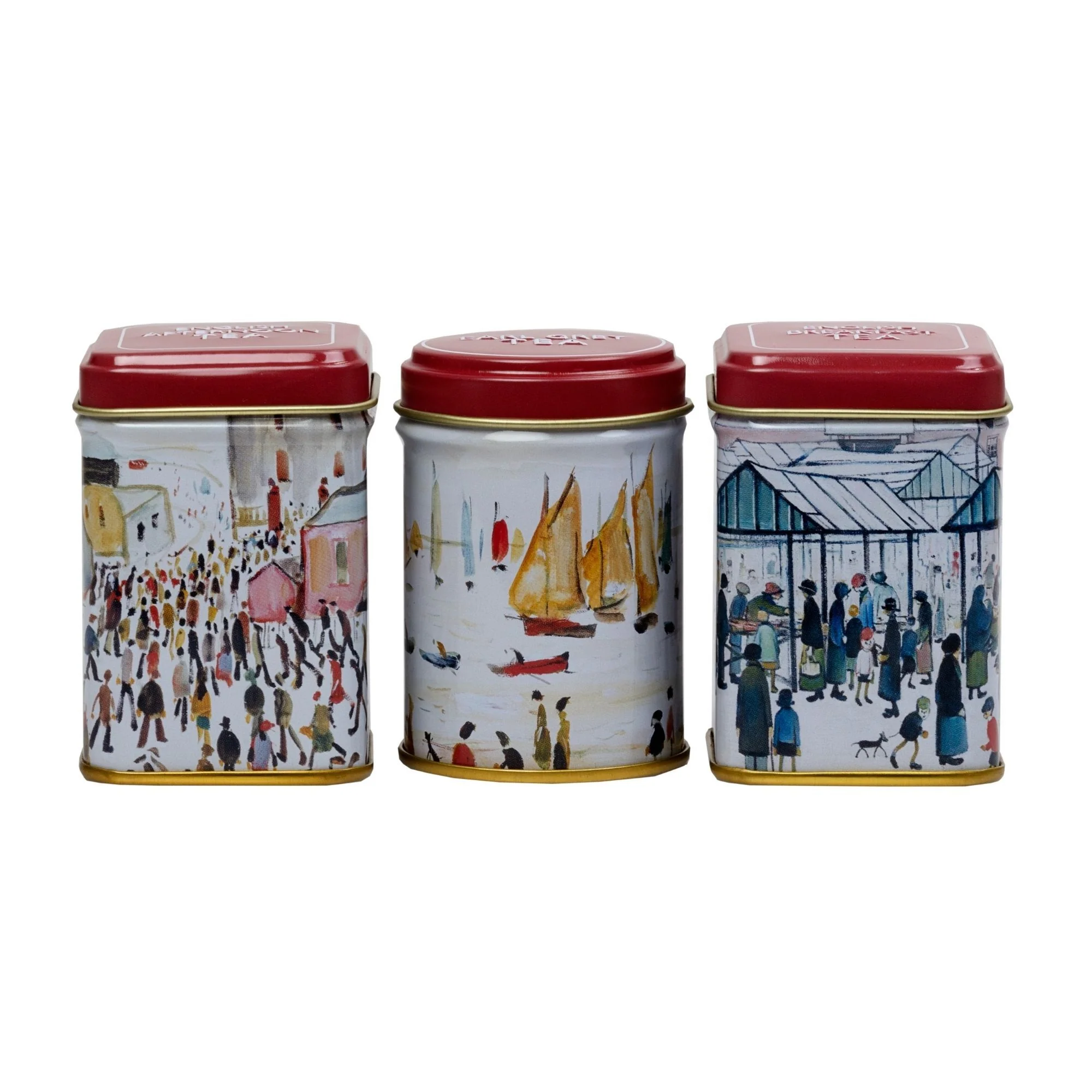 LS Lowry Mini Tea Tin Set - Image 3