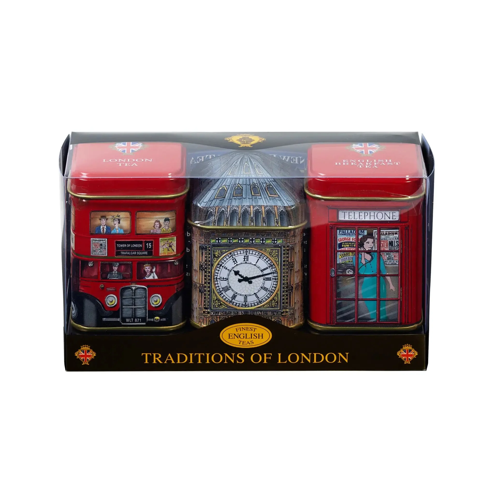 Best Of British Mini Tea Tin Set of 3 - Image 3