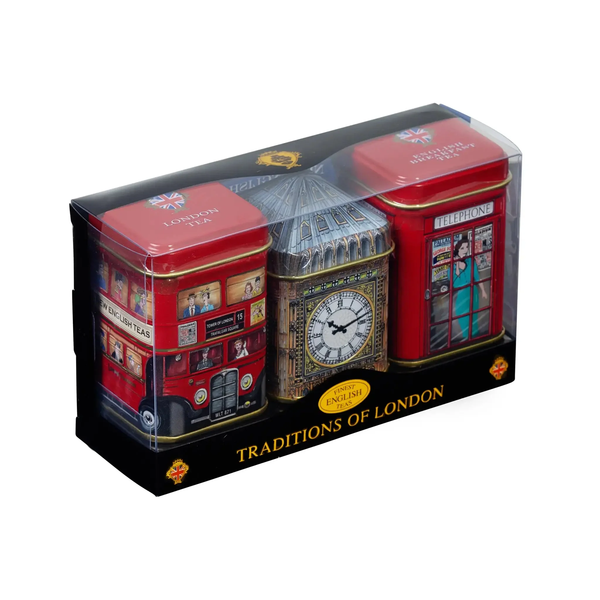 Best Of British Mini Tea Tin Set of 3 - Image 4