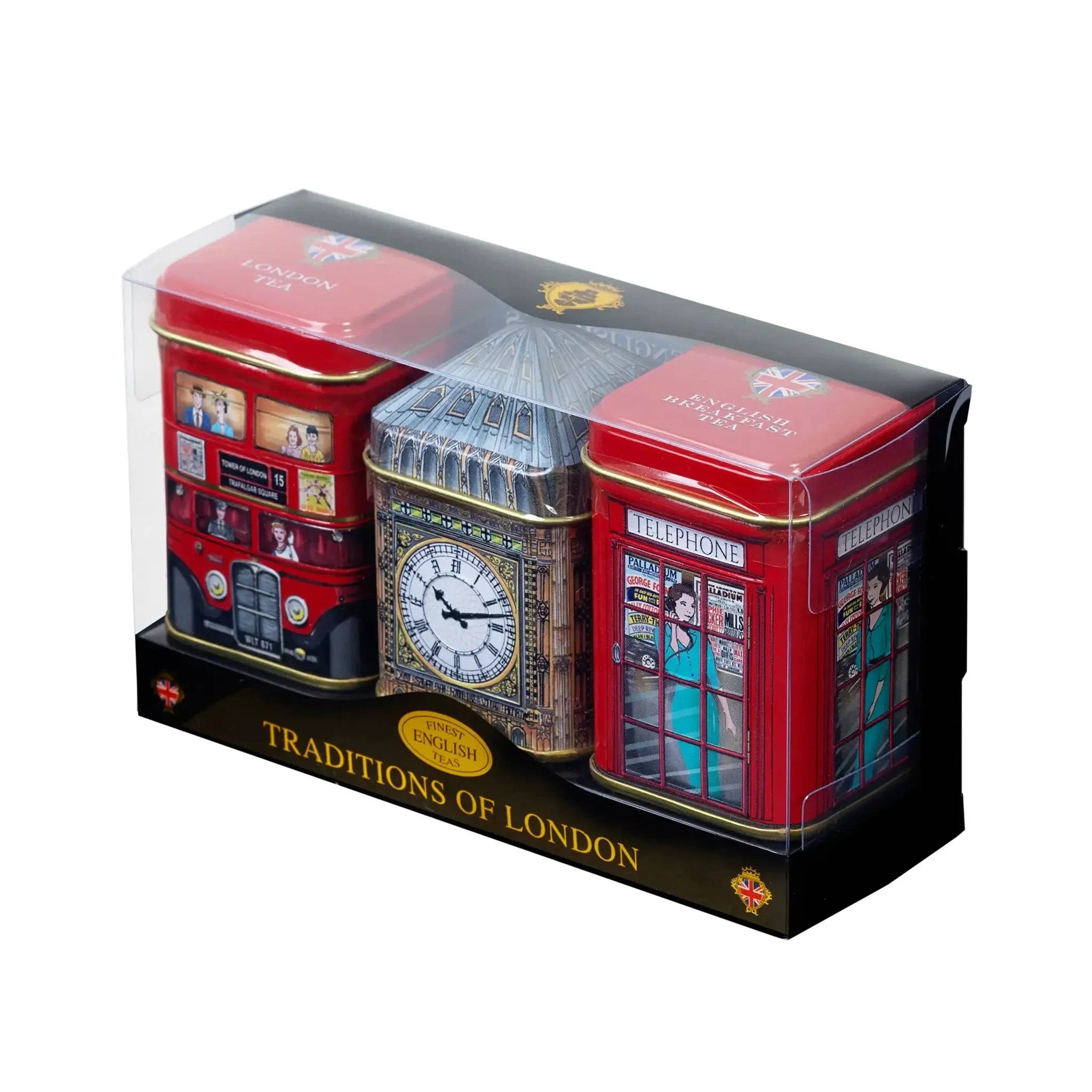Best Of British Mini Tea Tin Set of 3 - Image 5