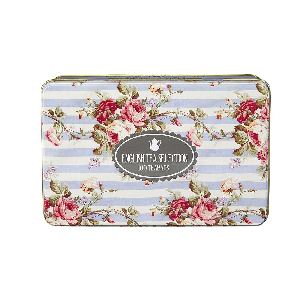 Vintage Floral Tea Selection Tin - Image 3