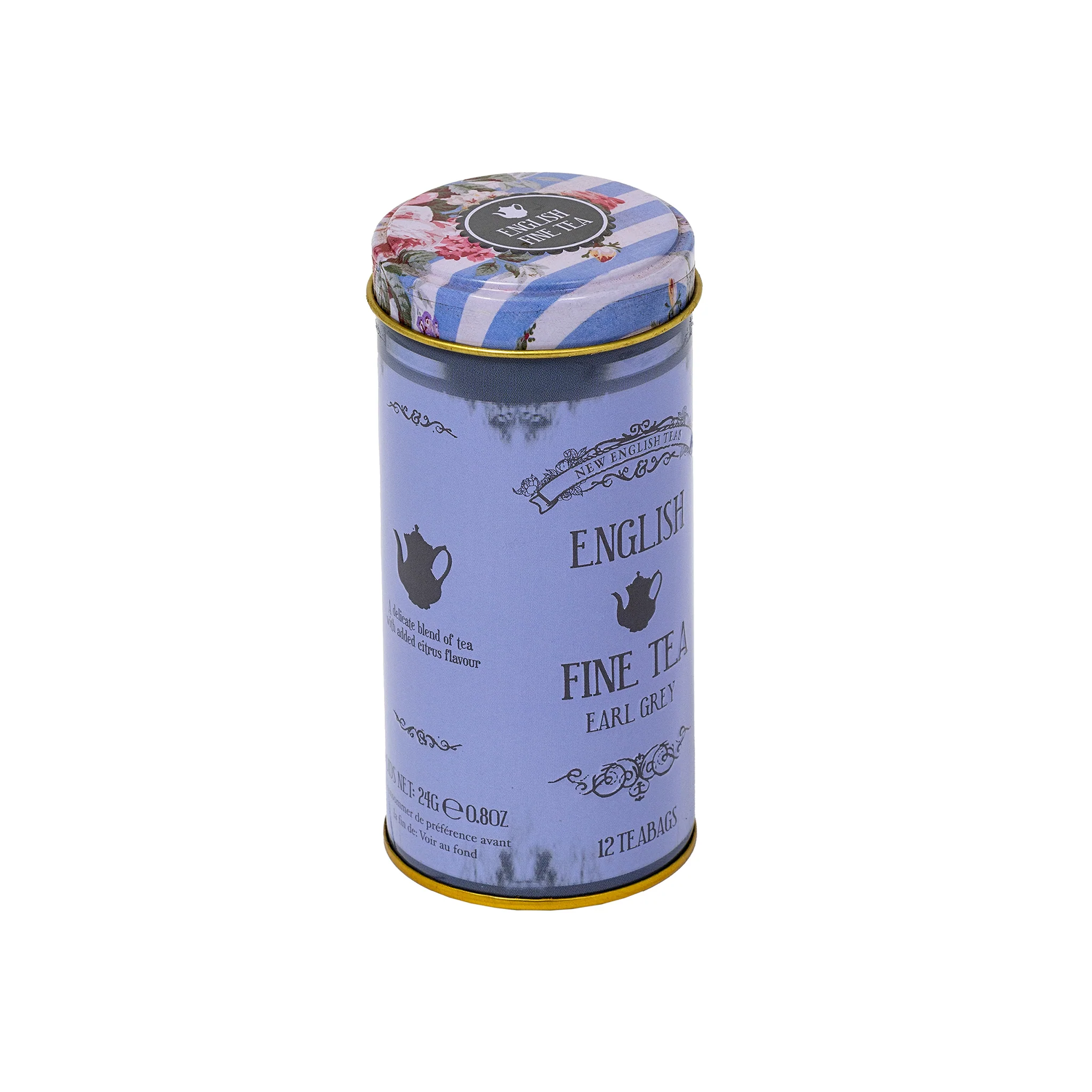 Vintage Floral 12 Teabag Tin Set - Image 7